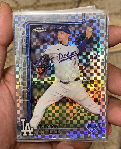 2025 Topps Chrome #175 Blake Snell — front