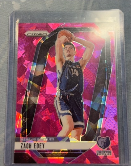 2024-25 Panini Prizm #249 Zach Edey — front