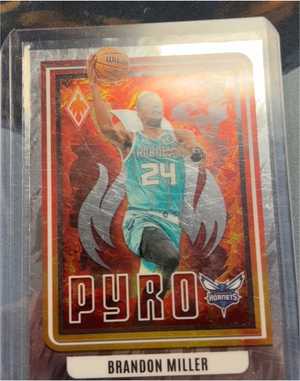 2023-24 Panini Phoenix #17 Brandon Miller Pyro — front