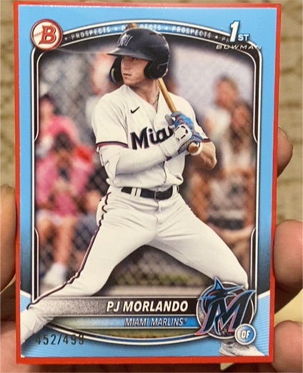 2025 Bowman #BP-91 PJ Morlando — front
