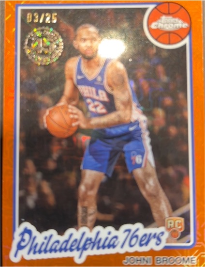 2025-26 Topps NBA 1990 Foil #78 Johni Broome Rookie — front