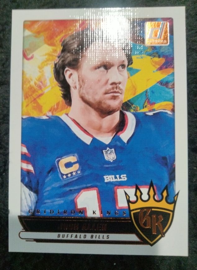 2025 Donruss Gridiron Kings #GK-JAN Josh Allen — front