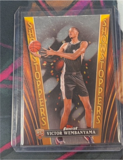 2023-24 Topps Finest #SS-21 Victor Wembanyama — front