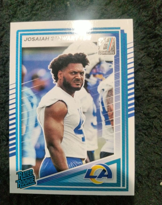 2025 Panini Donruss #376 Josaiah Stewart — front