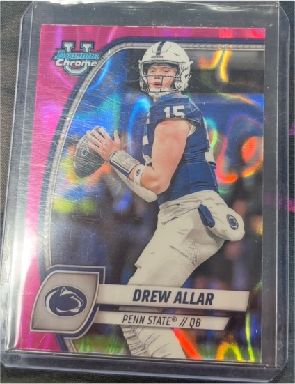 2024 Bowman University Chrome #4 Drew Allar — front