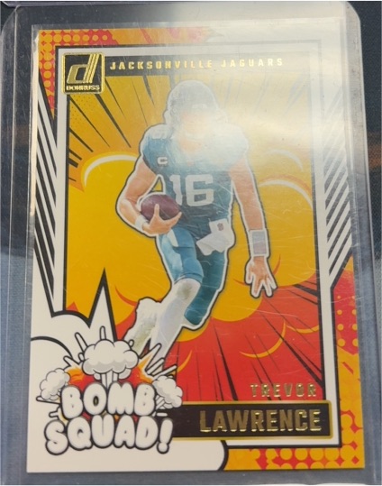 2024 Donruss #22 Trevor Lawrence Bomb Squad — front