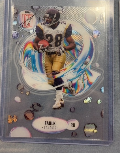 2024 Topps Signature Class #F-21 Marshall Faulk Fluidity — front