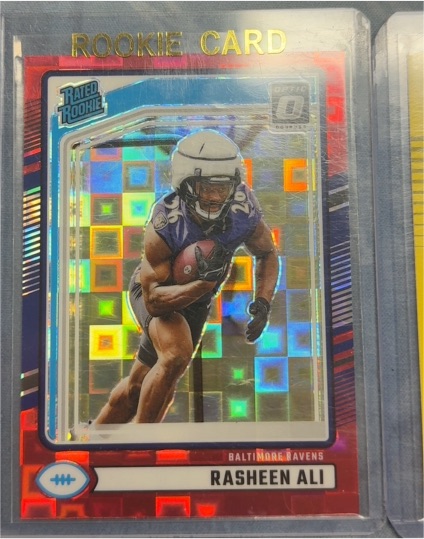 2024 Donruss Optic #347 Rasheen Ali — front