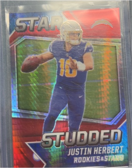 2021 Panini Rookies & Stars #SS-18 Justin Herbert — front