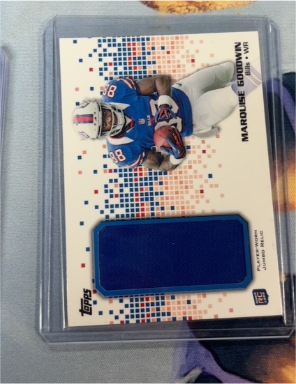 2013 Topps Rookie Jumbo Relic #RJR-MG Marquise Goodwin — front