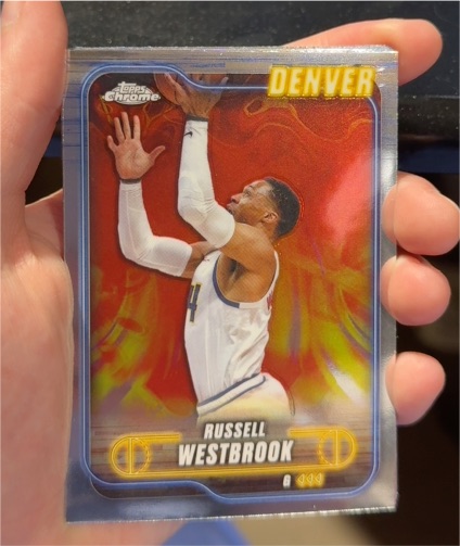 2024-25 Topps Chrome #125 Russell Westbrook — front
