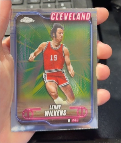 2024-25 Topps Chrome #14 Lenny Wilkens — front