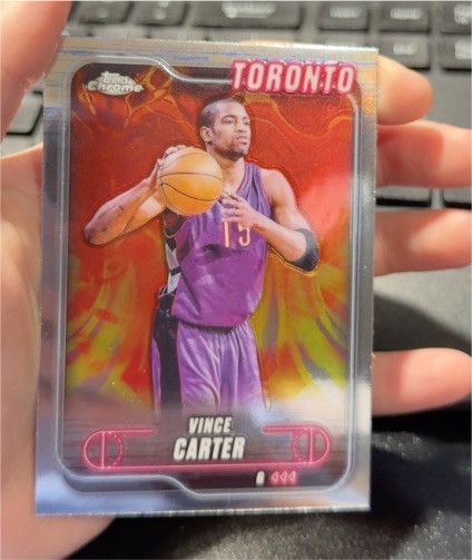 2024-25 Topps Chrome #54 Vince Carter — front