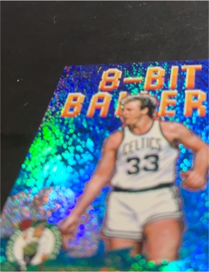 2025 Topps Basketball 8-Bit Ballers #8B-33 Larry Bird — front
