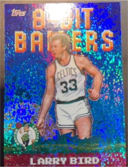 2025-26 Topps #8B-25 Larry Bird 8-Bit Ballers — front