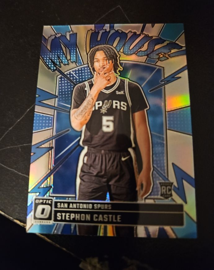 2024-25 Panini Donruss Optic #16 Stephon Castle My House — front