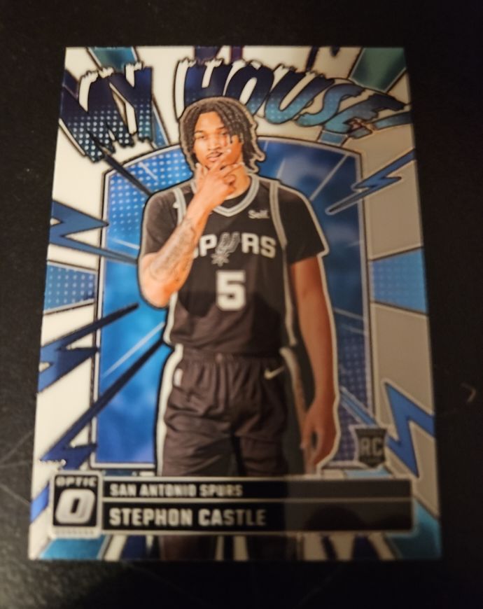 2024-25 Panini Donruss Optic #16 Stephon Castle My House — front