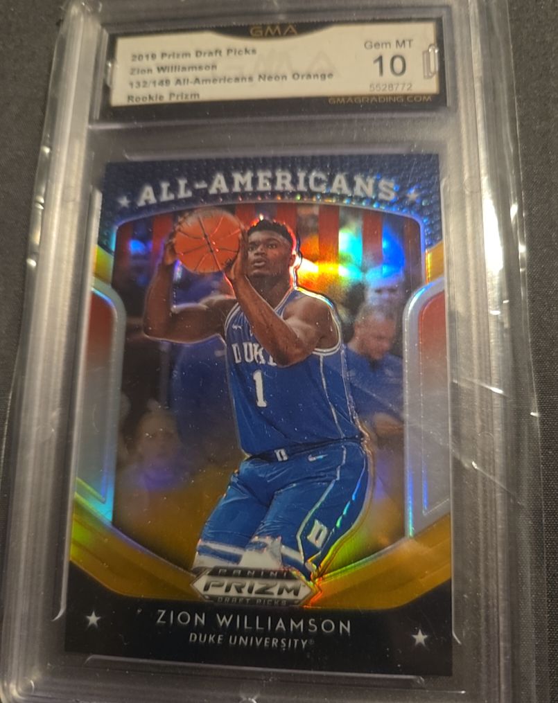 2019 Panini Prizm Draft Picks #132 Zion Williamson — front