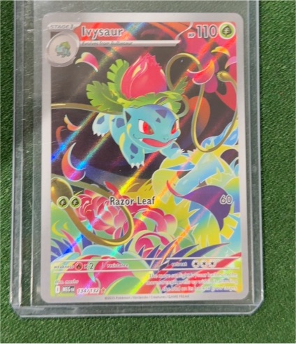 2025 Pokémon TCG #134 Ivysaur Mega Evolution Illustration Rare — front