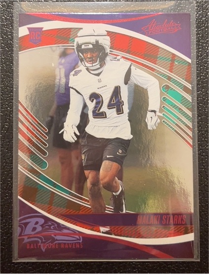 2025 Panini Absolute #155 Malaki Starks — front