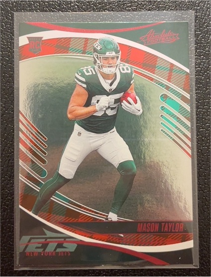 2025 Panini Absolute Football Mason Taylor RC — front