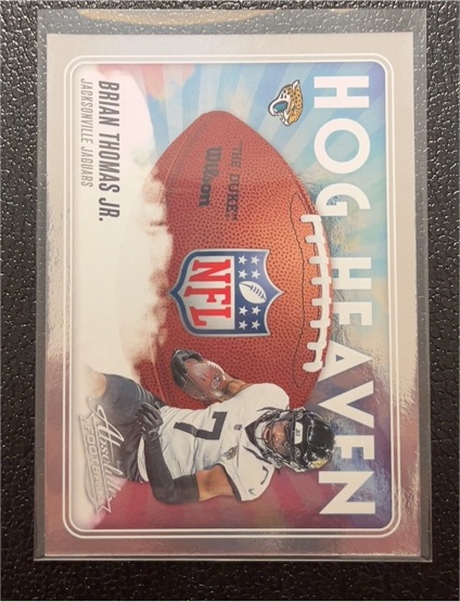 2025 Panini Absolute Hog Heaven #HH-BTJ Brian Thomas Jr. — front