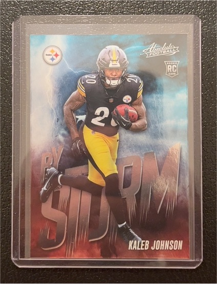 2025 Panini Absolute #8 Kaleb Johnson — front