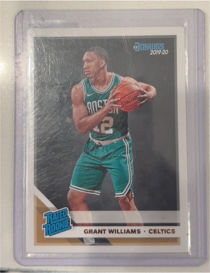2019-20 Donruss #221 Grant Williams — front
