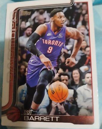 2025-26 Topps #33 RJ Barrett — front