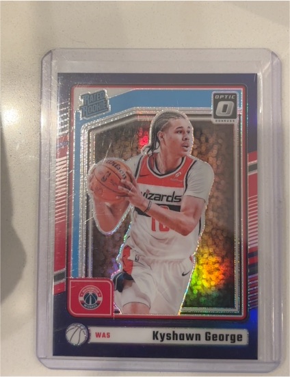2024-25 Panini Donruss Optic #299 Kyshawn George — front