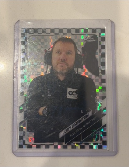 2021 Topps Chrome Formula 1 #89 Jody Egginton — front
