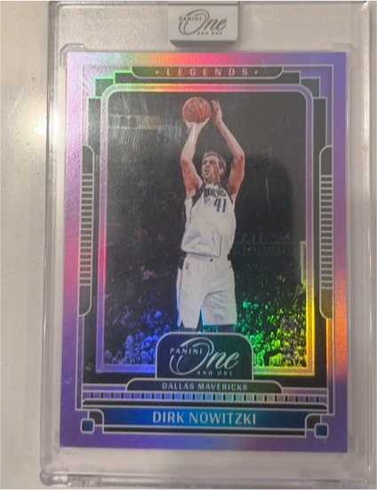 2024 Panini One And One Legends #Dirk Nowitzki — front