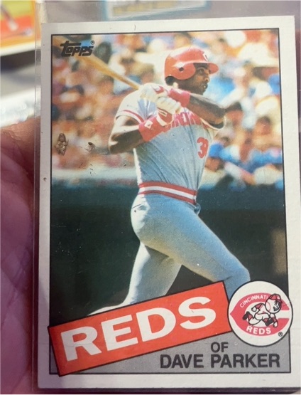 1985 Topps #175 Dave Parker — front