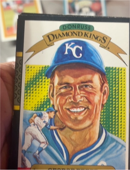 1987 Donruss Diamond Kings #15 George Brett — front