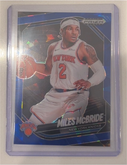 2024-25 Panini Prizm Black #189 Miles McBride — front