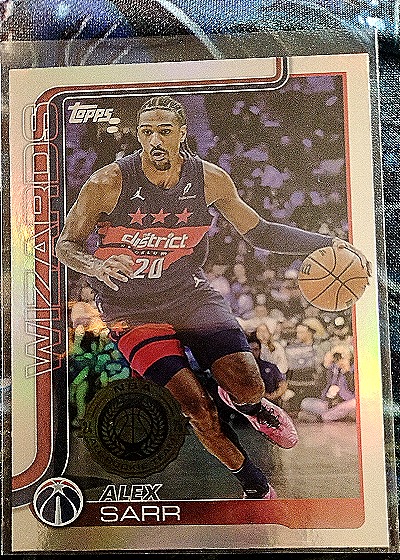 2025-26 Topps Basketball #96 Alex Sarr — front