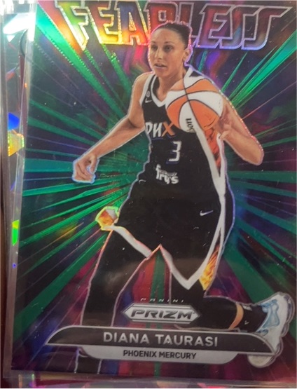 2022 Panini Prizm WNBA Fearless Diana Taurasi — front