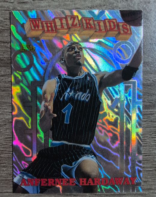 1995-96 Topps Whiz Kids #WK9 Anfernee Hardaway — front