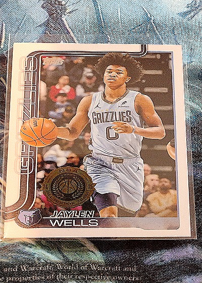 2025-26 Topps #183 Jaylen Wells — front
