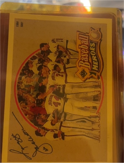 1990 Upper Deck Baseball Heroes #6 Reggie Jackson — front
