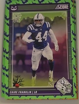 2024 Panini Score-A-Treat #119 Zaire Franklin — front