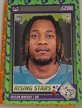 2024 Panini Score-A-Treat #27 Jaylen Wright — front