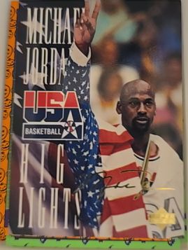 1994 Upper Deck USA #JH5 Michael Jordan — front