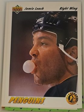 1991-92 Upper Deck #447 Jamie Leach — front