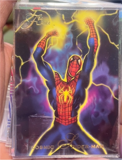 1994 Flair Marvel Annual #67 Cosmic Spider-Man — front