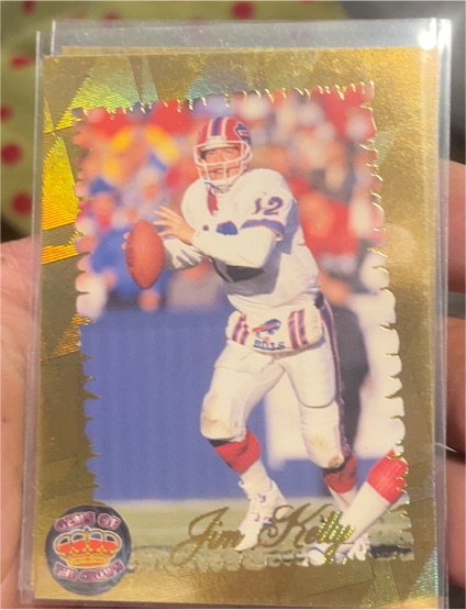 1994 Pacific #15 Jim Kelly Gems of the Crown — front