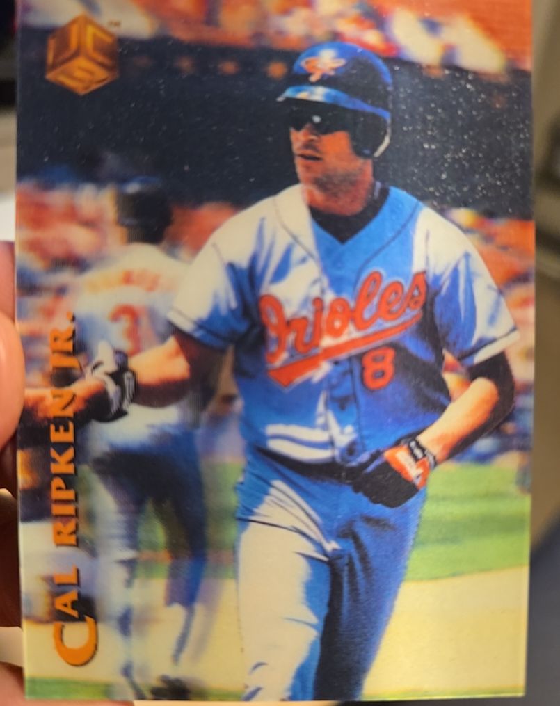 1995 Pinnacle Sportflix UC3 #123 Cal Ripken Jr. — front