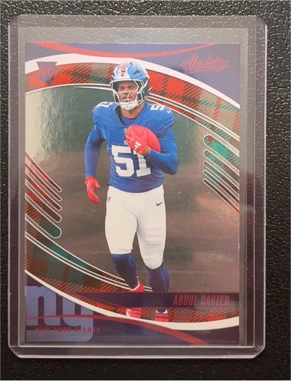 2025 Panini Absolute #101 Abdul Carter — front