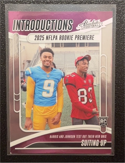 2025 Panini Absolute Introductions #I-TJN Suiting Up (RC) — front