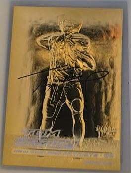 2000 Fleer Ultra 23KT Gold #9332 Tom Brady Rookie Card — front
